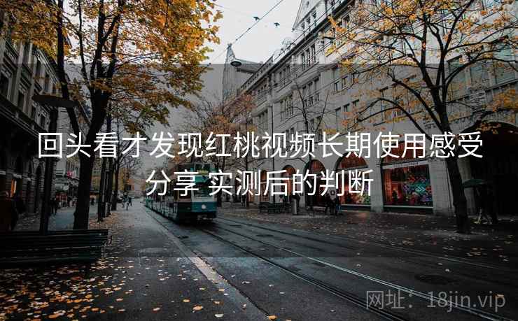 回头看才发现红桃视频长期使用感受分享 实测后的判断